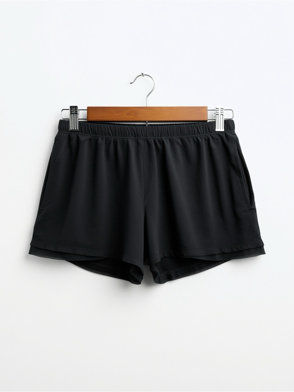 Stars Above brand - Women's Black Athletic Shorts / PJ Shorts - XS